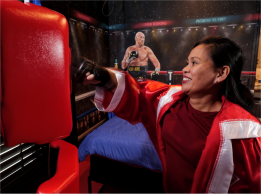 boxing themed bedroom