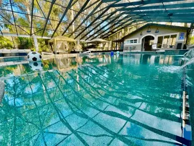 Use a NexerSys boxing simulator at this Florida luxury vacation home - Lake Louisa Chateau