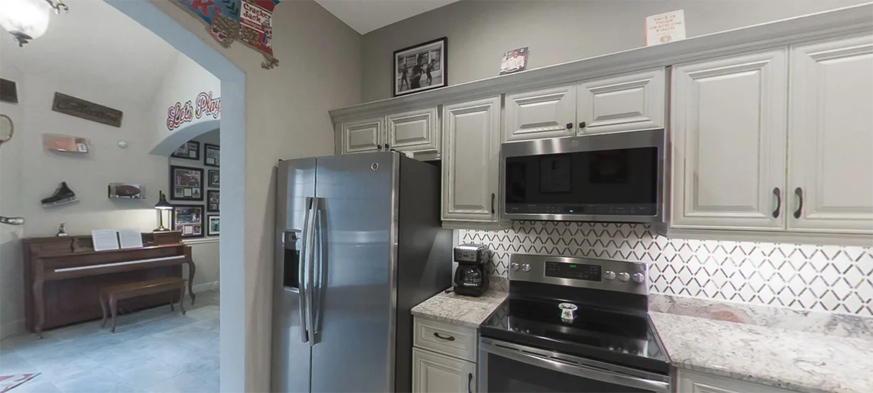 vacation home with big kitchens